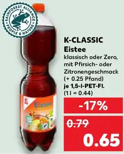 Kaufland K-CLASSIC Eistee Angebot