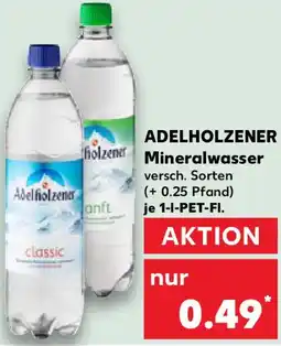 Kaufland ADELHOLZENER Mineralwasser Angebot
