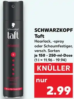 Kaufland SCHWARZKOPF Taft Angebot