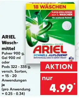 Kaufland ARIEL Waschmittel Angebot
