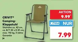 Kaufland CRIVIT Camping- Klappstuhl Angebot