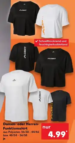 Kaufland CRIVIT Damen- oder Herren Funktionsshirt Angebot