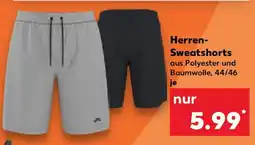 Kaufland CRIVIT Herren- Sweatshorts Angebot