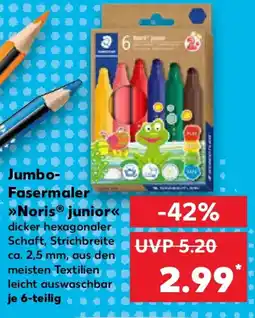 Kaufland STAEDTLER Jumbo- Fasermaler Noris junior Angebot
