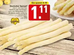 WEZ Deutscher Spargel Angebot