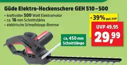 Thomas Philipps Güde Elektro-Heckenschere GEH 510–500 Angebot