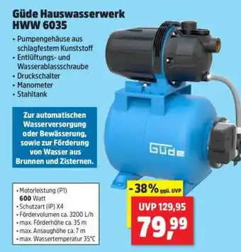 Thomas Philipps Güde Hauswasserwerk HWW 6035 Angebot