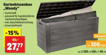 Thomas Philipps Gartenkissenbox Woody Angebot