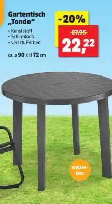 Thomas Philipps Gartentisch „Tondo“ Angebot