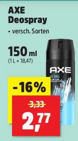 Thomas Philipps AXE Deospray Angebot