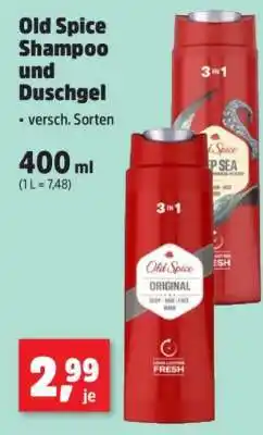 Thomas Philipps Old Spice Shampoo und Duschgel Angebot