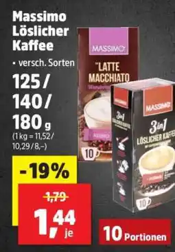 Thomas Philipps Massimo Löslicher Kaffee Angebot