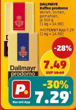 PENNY Dallmayr Kaffee prodomo Angebot