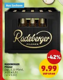 PENNY Radeberger Pilsner Angebot