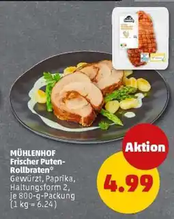PENNY MÜHLENHOF Frischer Puten-Rollbraten Angebot