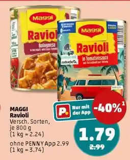 PENNY Maggi Ravioli Angebot