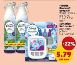 PENNY FEBREZE Raumduft Duopack Angebot
