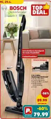 PENNY 2-in-1-Akku-Staubsauger BCH216RB Angebot