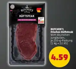 PENNY BUTCHER'S Frisches Hüftsteak Angebot