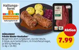 PENNY MÜHLENHOF Frische Rinder-Rouladen Angebot