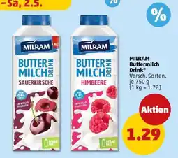 PENNY Milram Buttermilch Drink Angebot
