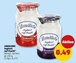 PENNY LANDLIEBE Joghurt auf Frucht Angebot