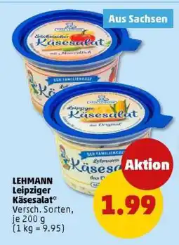 PENNY LEHMANN Leipziger Käsesalat Angebot