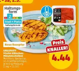 PENNY GRILLPARTY Frische Hähnchen-Minuten­schnitzel Angebot