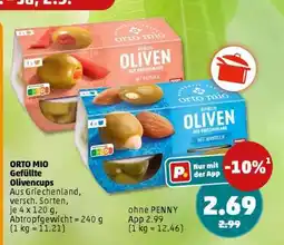 PENNY ORTO MIO Gefüllte Olivencups Angebot
