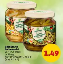 PENNY GREENLAND Bohnensalat Angebot