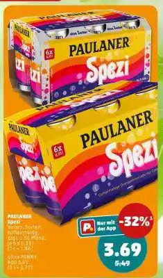PENNY Paulaner Spezi Angebot