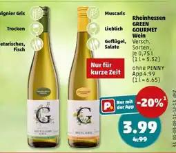 PENNY Rheinhessen GREEN GOURMET Wein Angebot