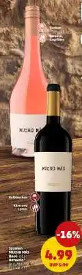 PENNY Spanien MUCHO MÁS Rosé oder Rotwein Angebot