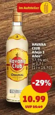 PENNY HAVANA CLUB Añejo 3 Años Angebot