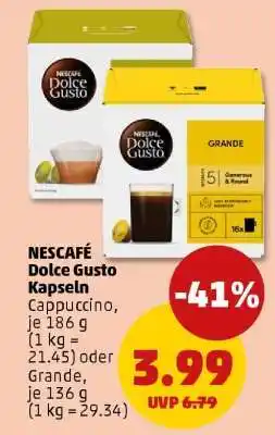 PENNY Nescafé Dolce Gusto Kapseln Angebot