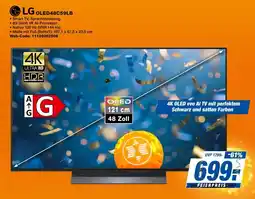 expert Techno Land LG Smart TV OLED48C59LB Angebot