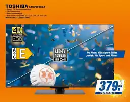 expert Techno Land TOSHIBA Smart TV 55UV6F68DA Angebot