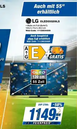 expert Techno Land LG OLED55G59LS Angebot