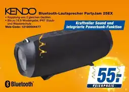 expert Techno Land KENDO Bluetooth-Lautsprecher PartyJam 25EX Angebot