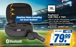 expert Techno Land JBL Kopfhörer LIVE PRO 2 TWS Angebot