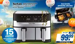 expert Techno Land Tefal Doppel-Heißluftfritteuse EY90JD Jamie Oliver Angebot