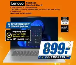expert Techno Land Lenovo Notebook IdeaPad Slim 5 Angebot