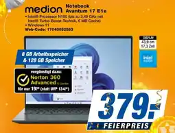 expert Techno Land medion Notebook Avantum 17 E1e Angebot