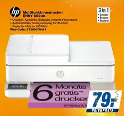 expert Techno Land hp Multifunktionsdrucker ENVY 6520e Angebot