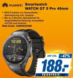 expert Techno Land HUAWEI Smartwatch WATCH GT 5 Pro 46mm Angebot