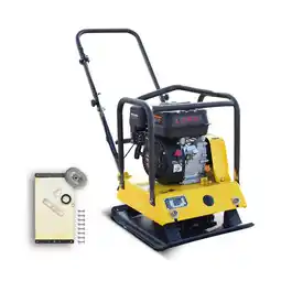 Netto Marken-Discount BAMATO Rüttelplatte R-100 mit Gummimatte & Zubehörkit Angebot