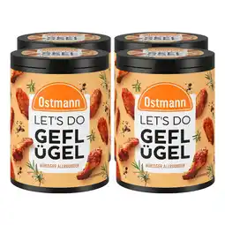 Netto Marken-Discount Ostmann Let's Do Geflügel Allrounder 80 g, 4er Pack Angebot
