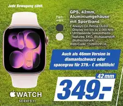 K+B Expert Apple Watch GPS, 42mm, Aluminiumgehäuse mit Sportband Angebot