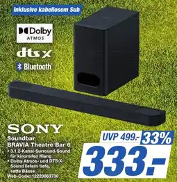 K+B Expert SONY Soundbar BRAVIA Theatre Bar 6 Angebot
