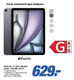 K+B Expert iPad Air 11 Zoll, Modell 2026 Angebot